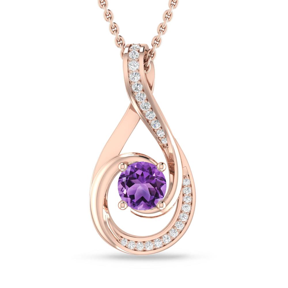 Rose Gold - Amethyst