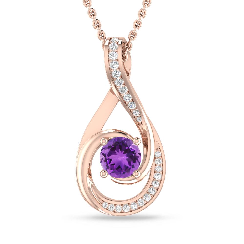 Rose Gold - Amethyst