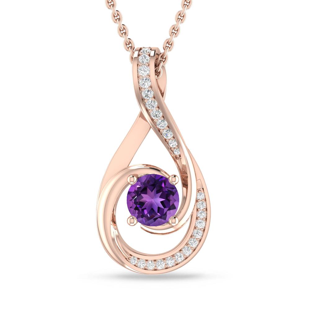 Rose Gold - Amethyst