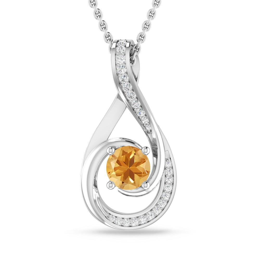 White Gold - Citrine