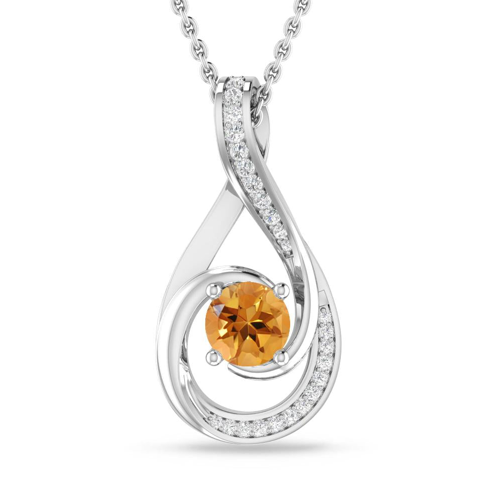 White Gold - Citrine