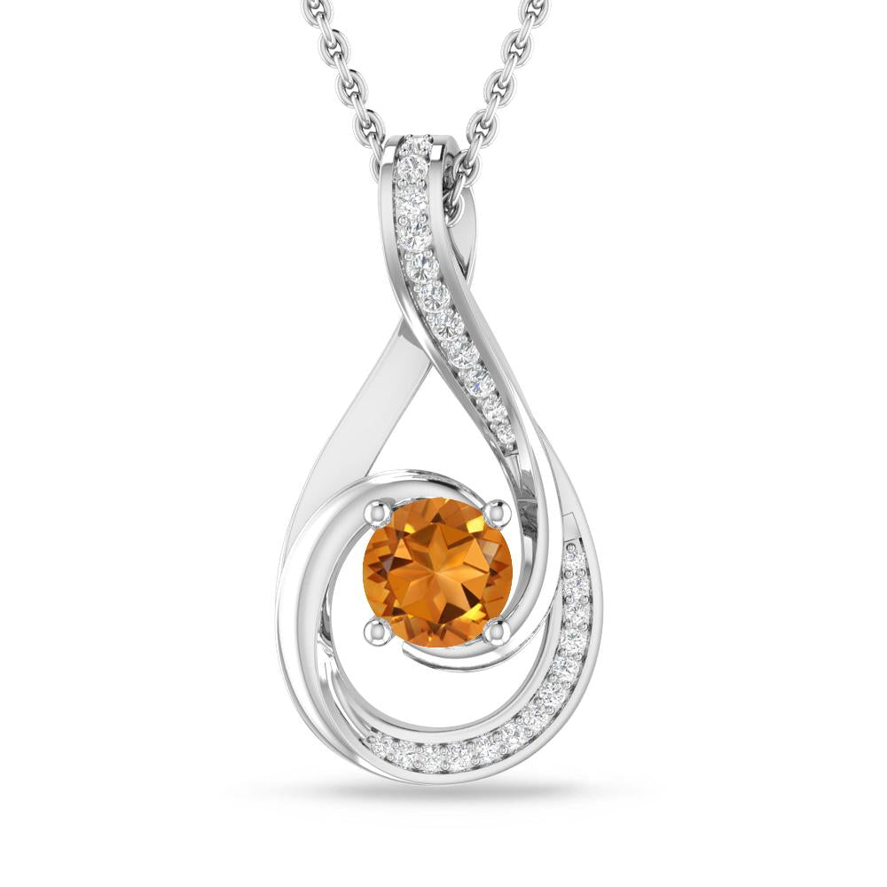 White Gold - Citrine