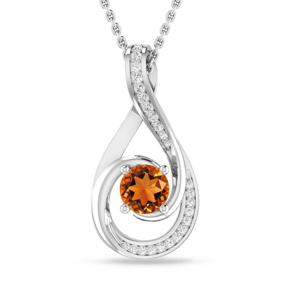 White Gold - Citrine