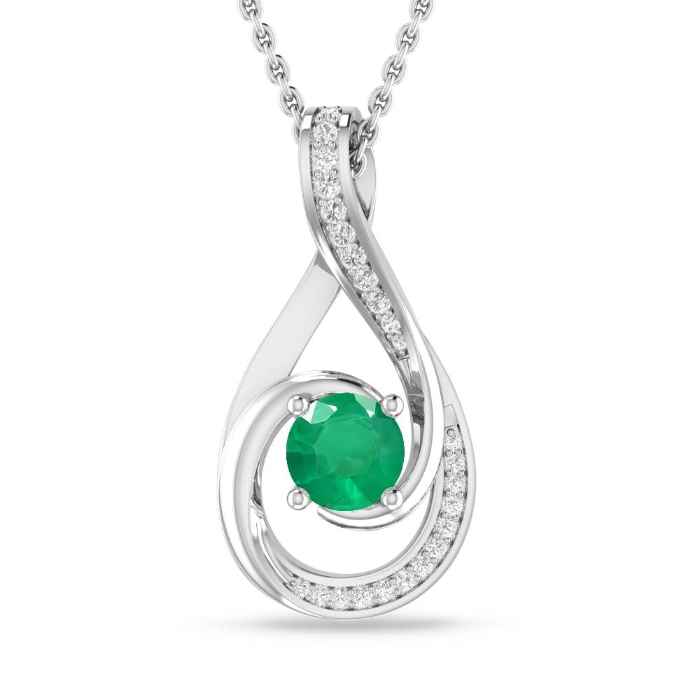 White Gold - Emerald