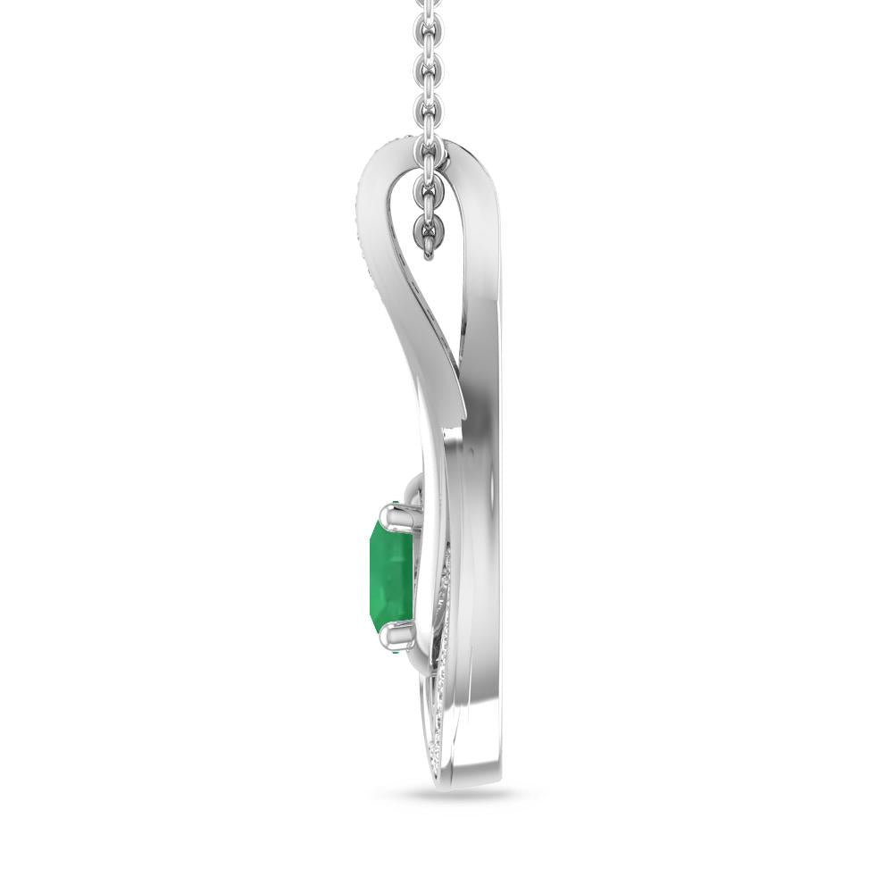 White Gold - Emerald