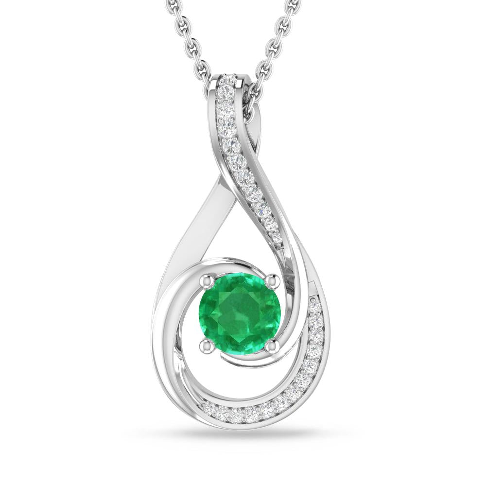 White Gold - Emerald