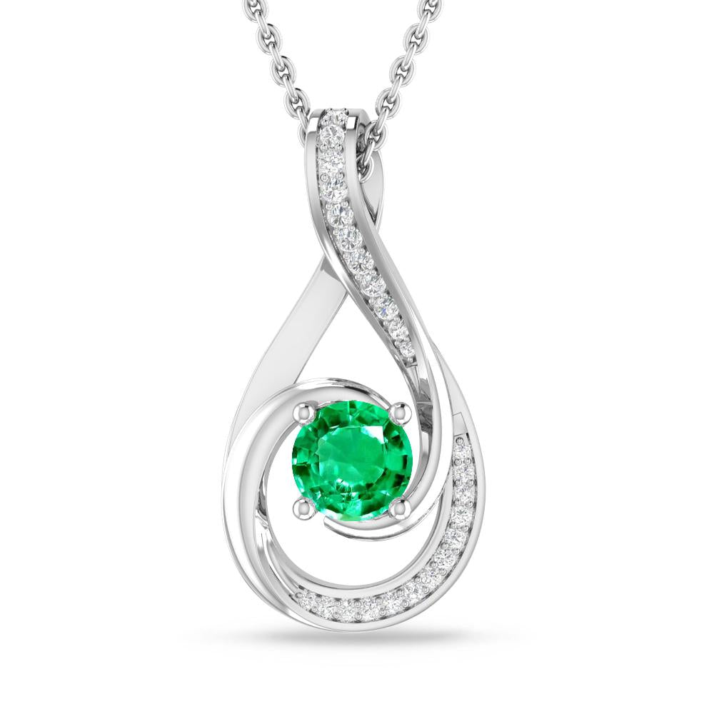 White Gold - Emerald