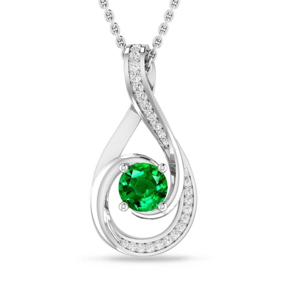 White Gold - Emerald