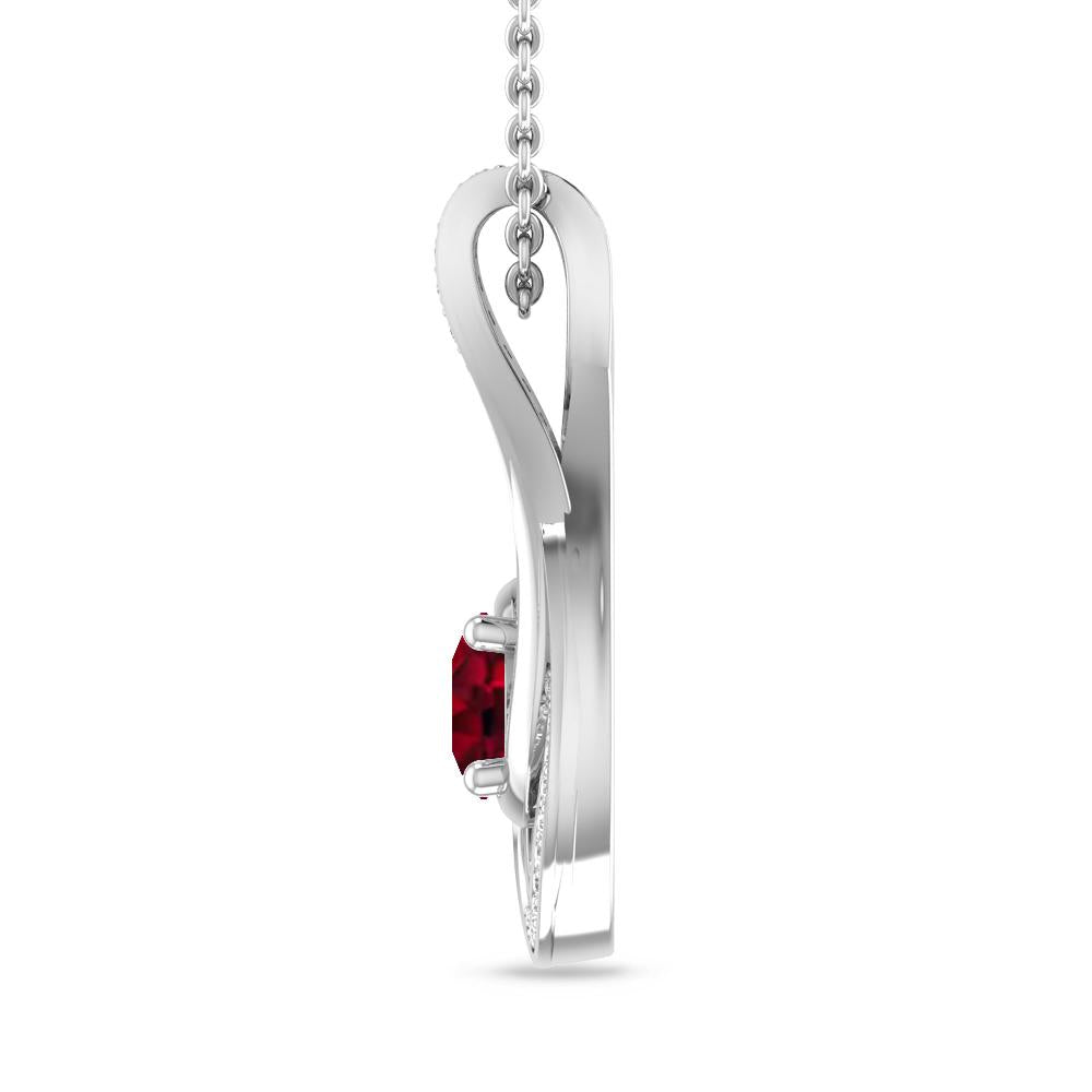 White Gold - Garnet