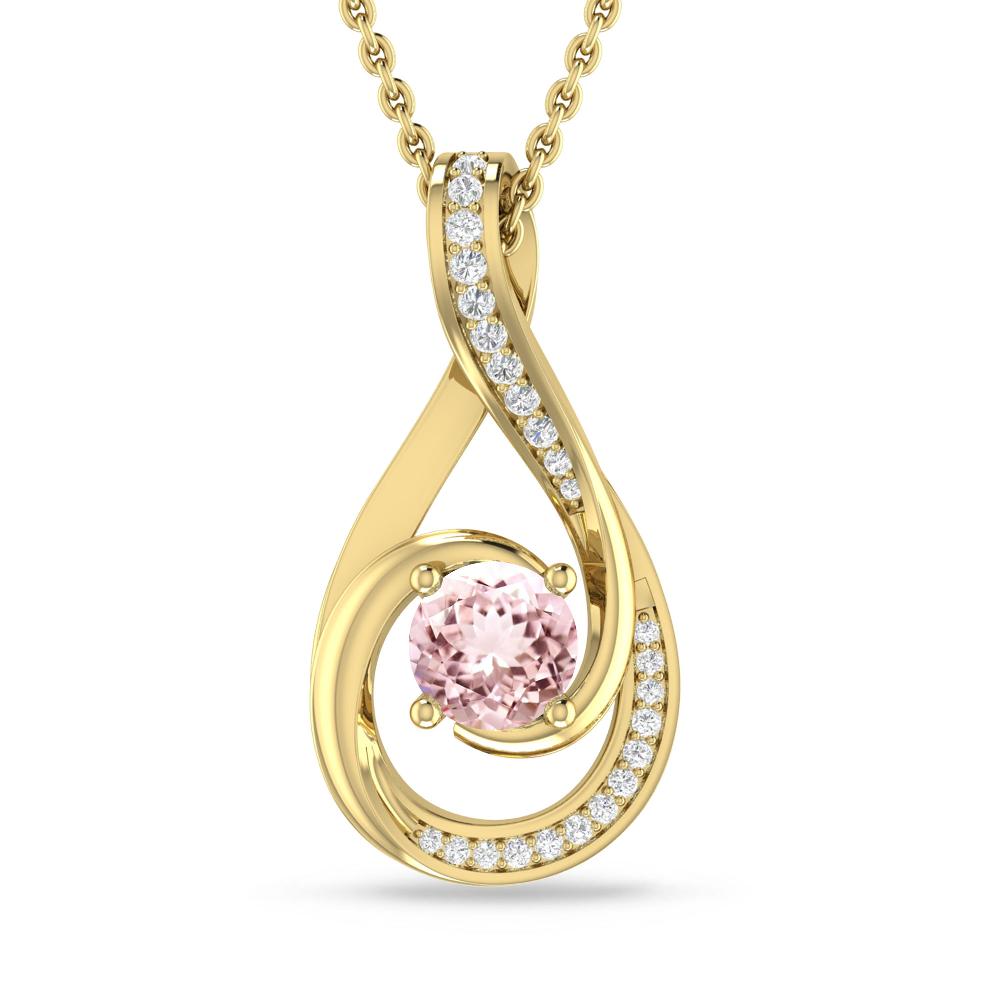 Yellow Gold - Morganite