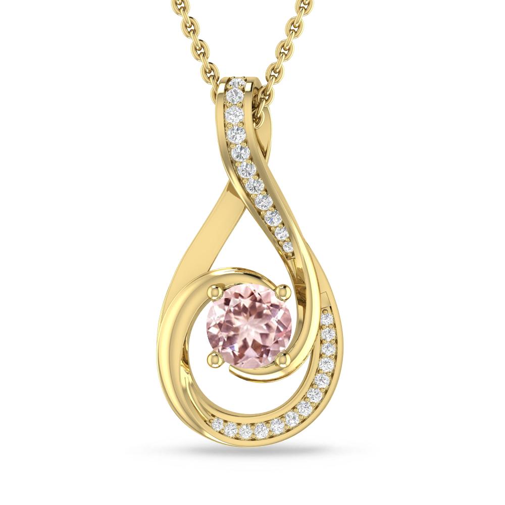 Yellow Gold - Morganite