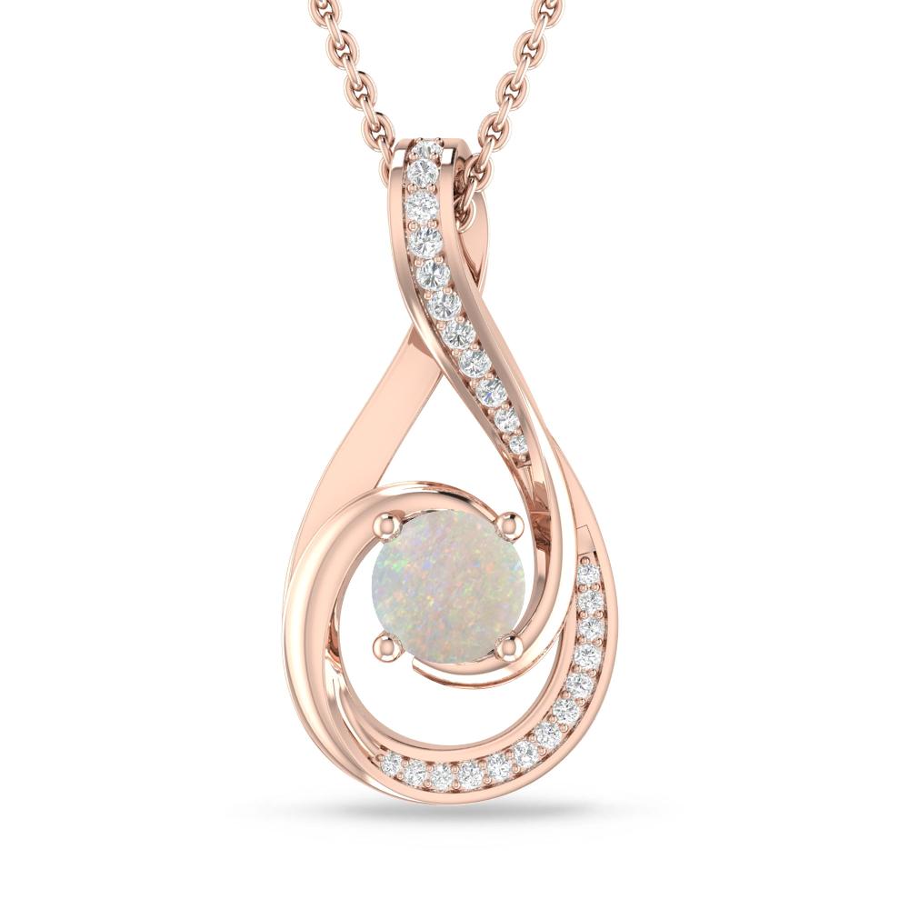 Rose Gold - Opal