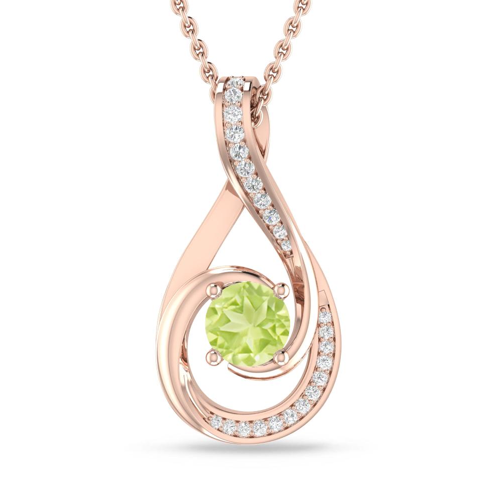 Rose Gold - Peridot