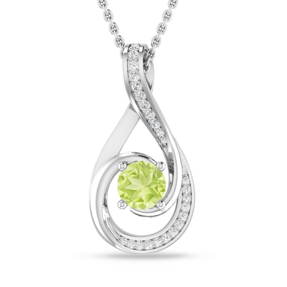 White Gold - Peridot