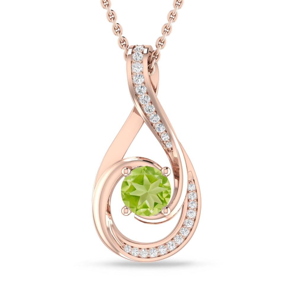 Rose Gold - Peridot