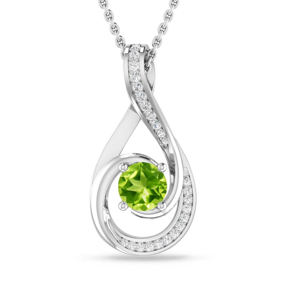 White Gold - Peridot