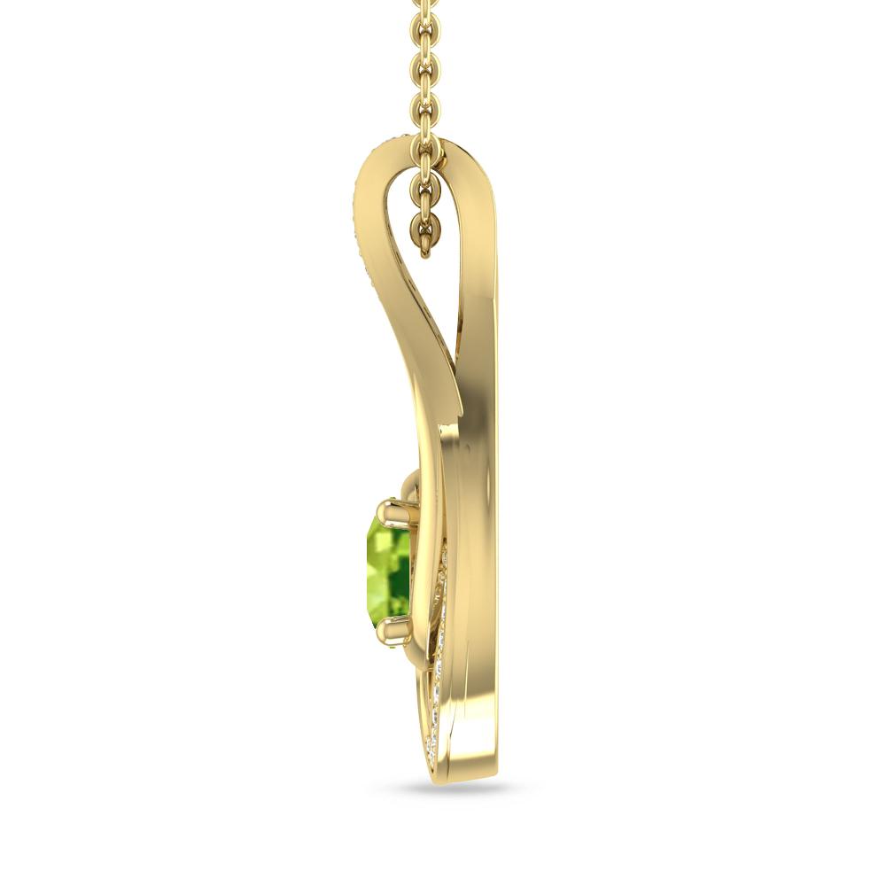 Yellow Gold - Peridot