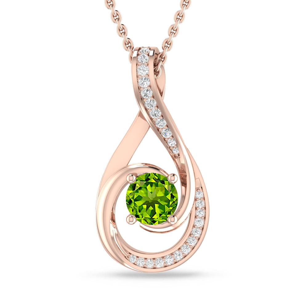 Rose Gold - Peridot