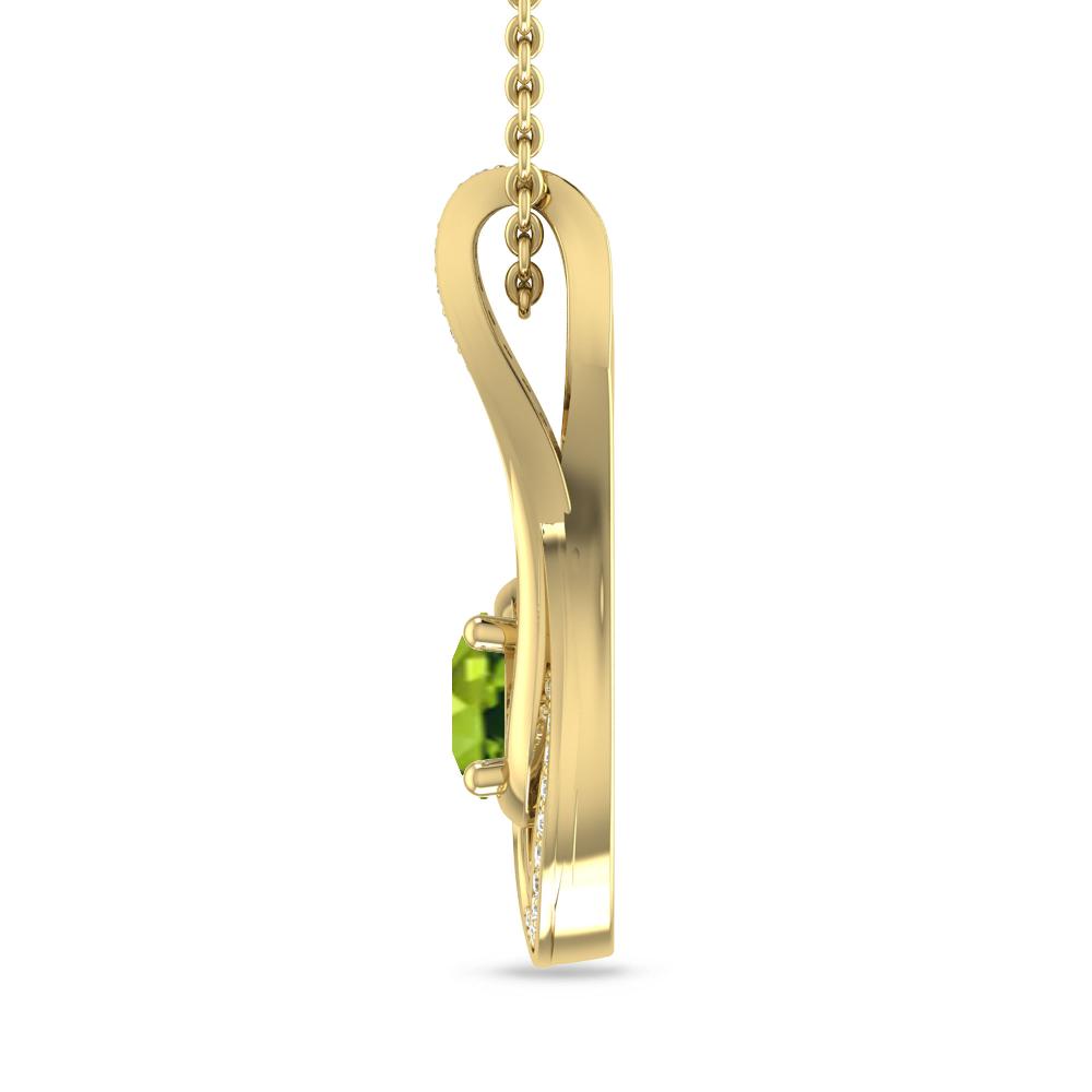 Yellow Gold - Peridot