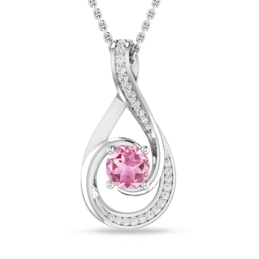 White Gold - Pink Tourmaline