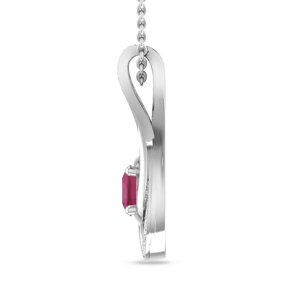 White Gold - Pink Tourmaline