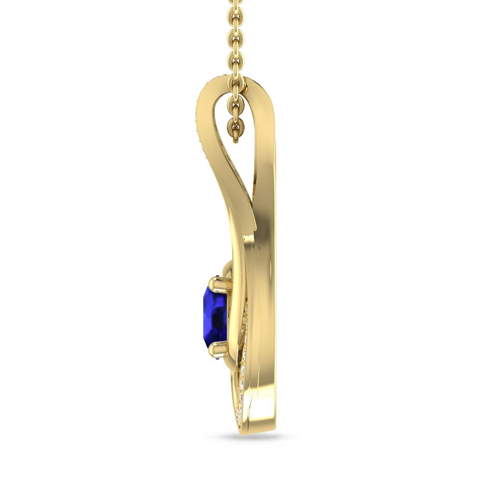 Yellow Gold - Tanzanite