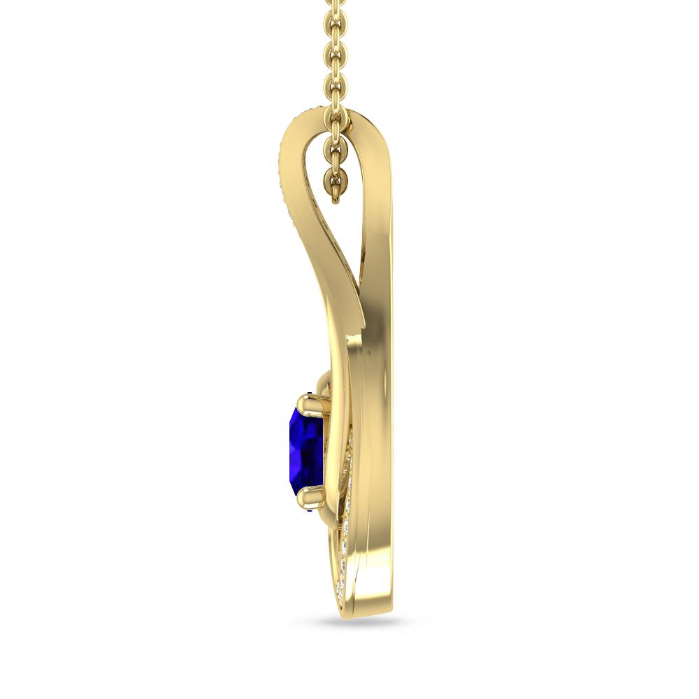 Yellow Gold - Tanzanite