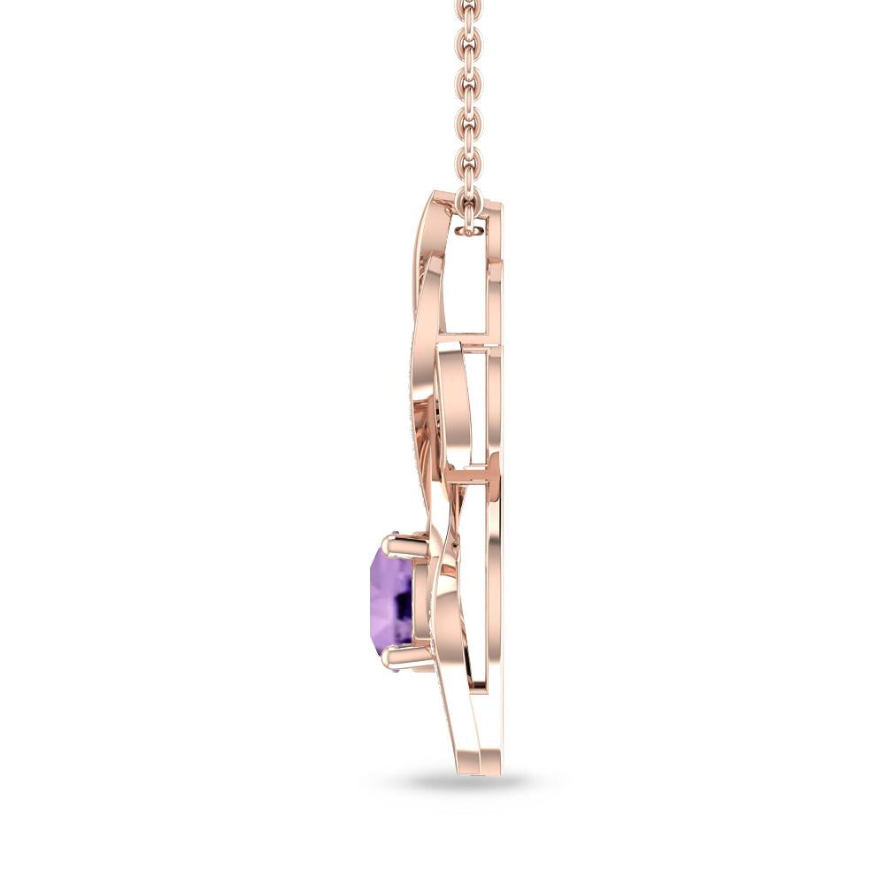 Rose Gold - Amethyst