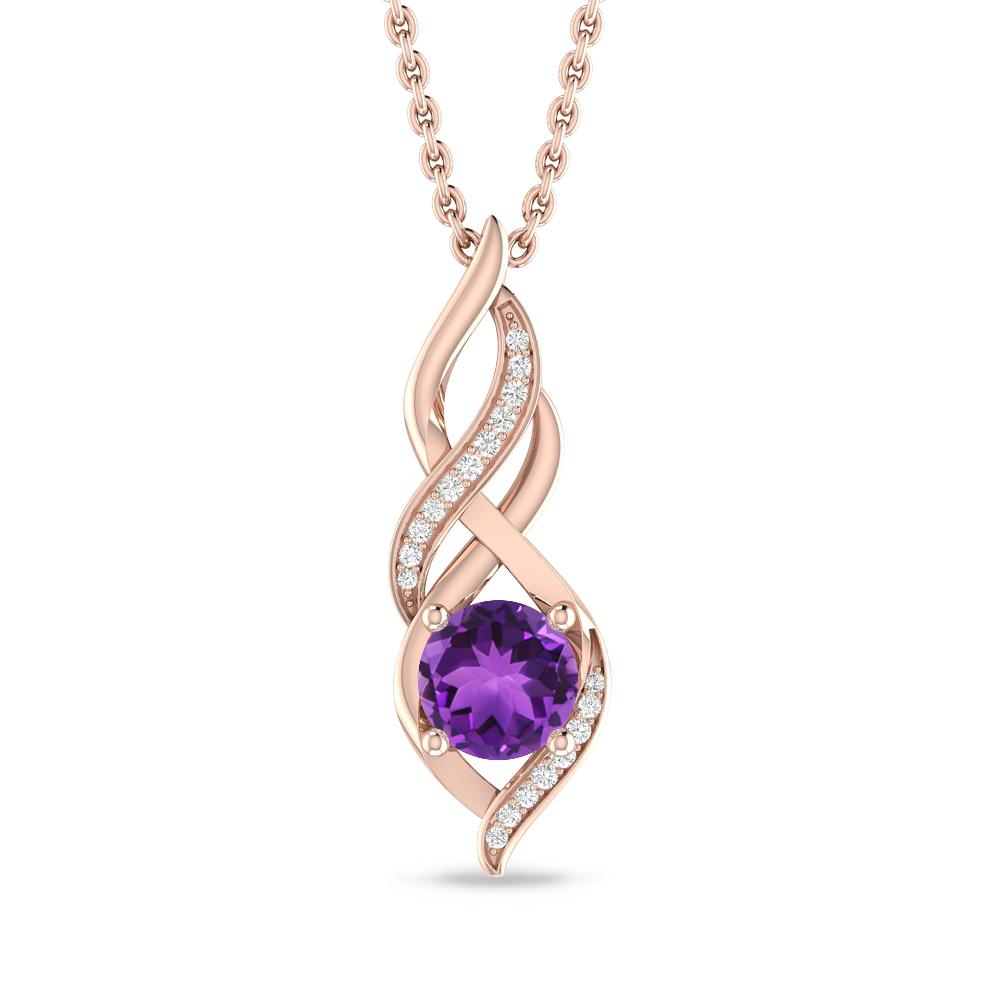 Rose Gold - Amethyst