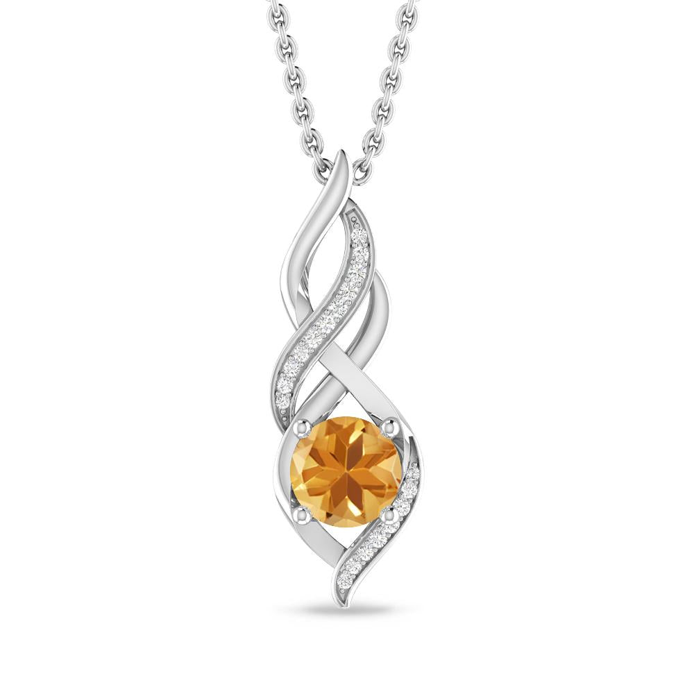 White Gold - Citrine