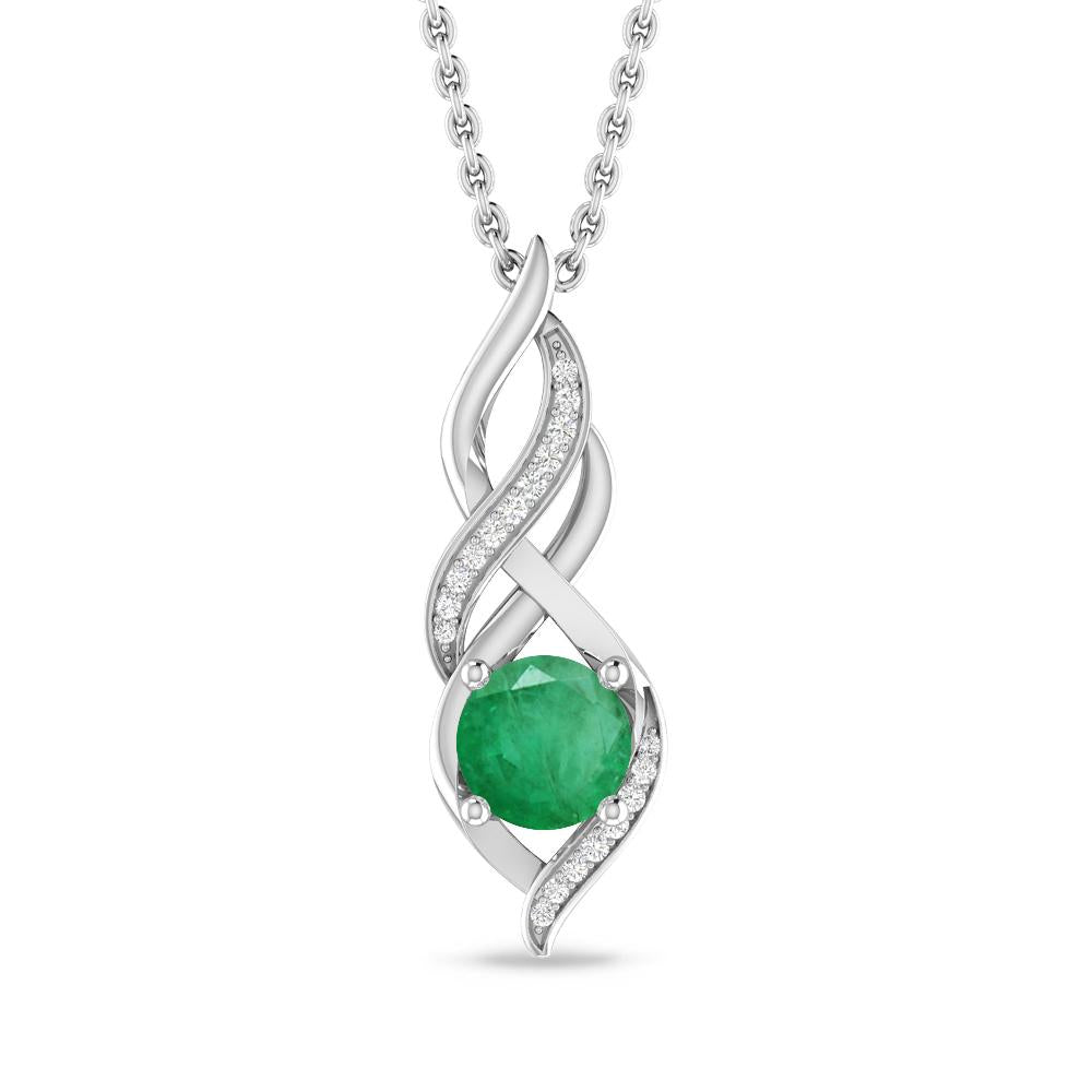 White Gold - Emerald