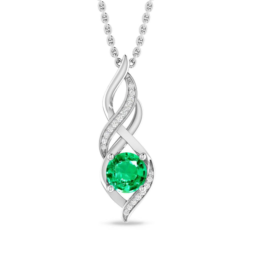 White Gold - Emerald