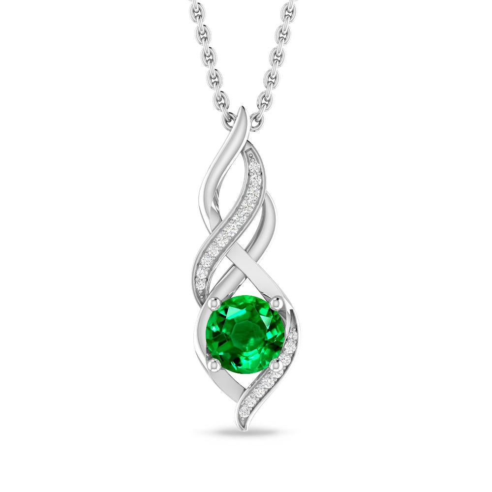 White Gold - Emerald