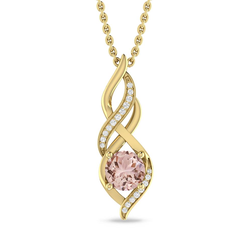 Yellow Gold - Morganite