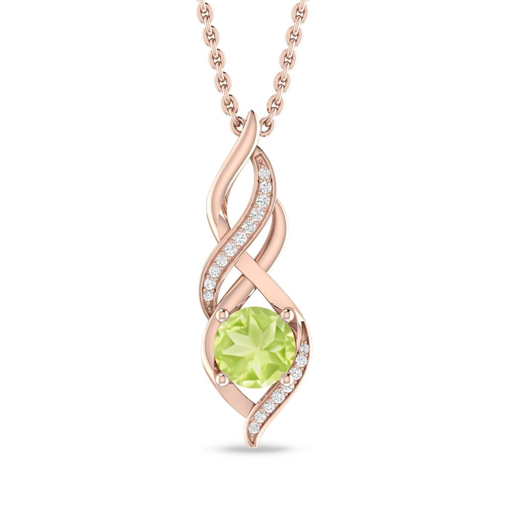 Rose Gold - Peridot