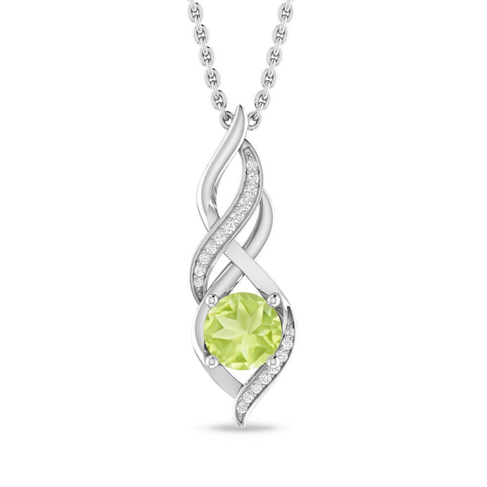 White Gold - Peridot