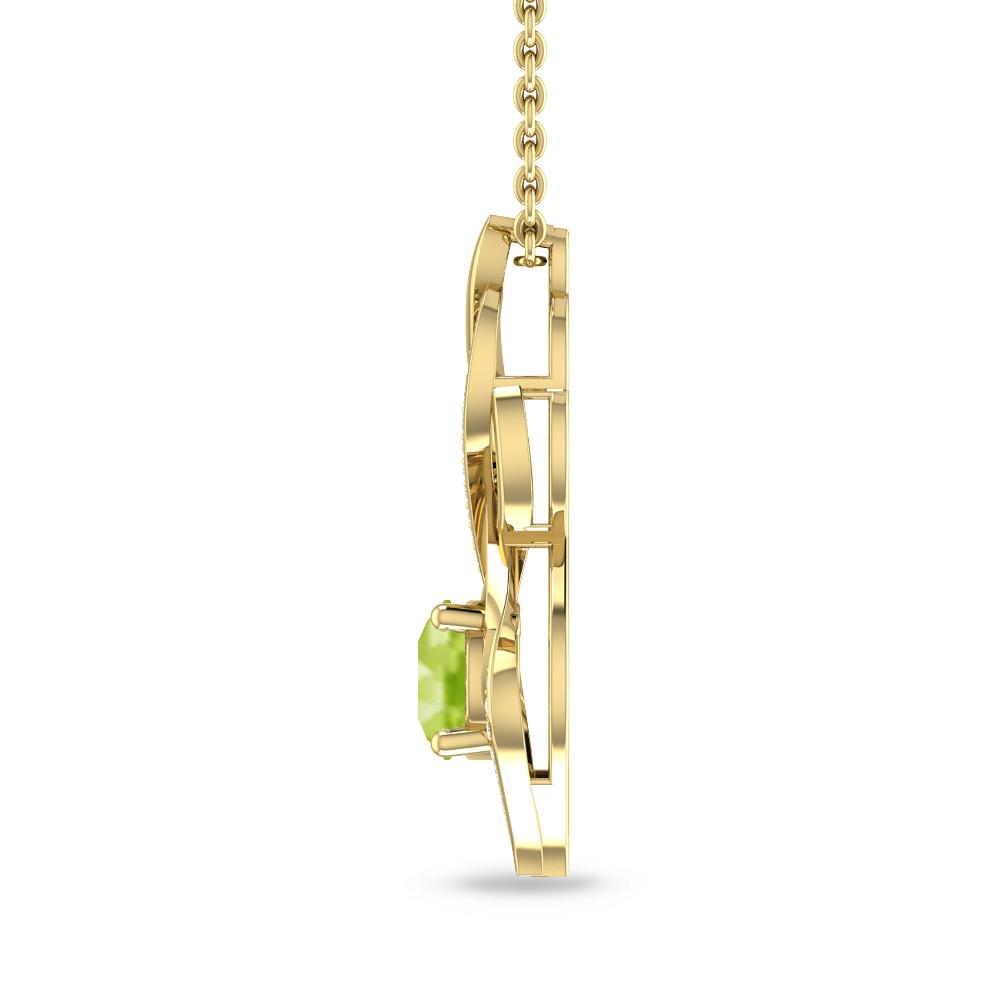 Yellow Gold - Peridot