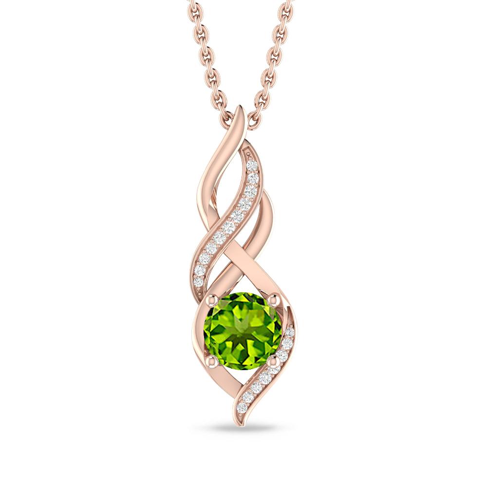 Rose Gold - Peridot