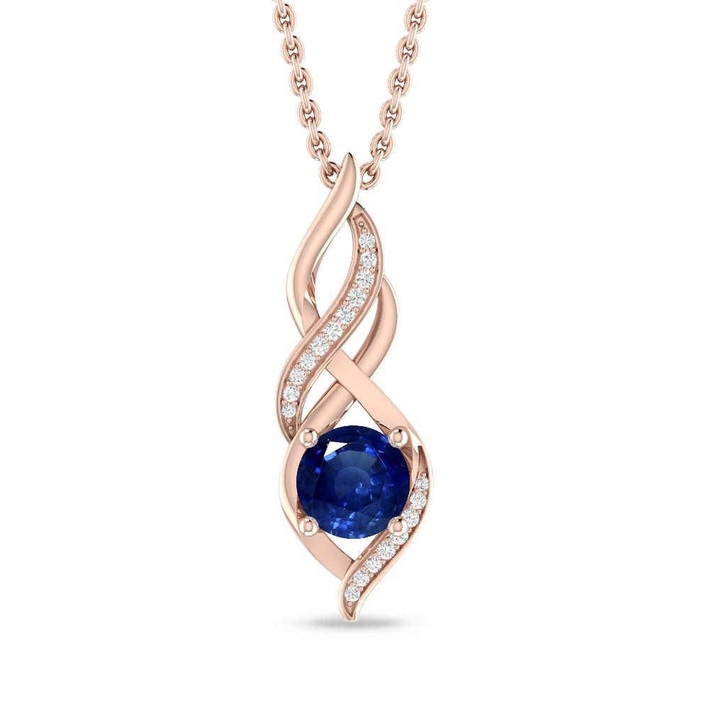 Rose Gold - Sapphire