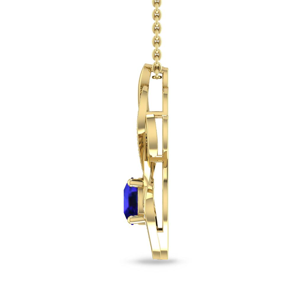 Yellow Gold - Tanzanite