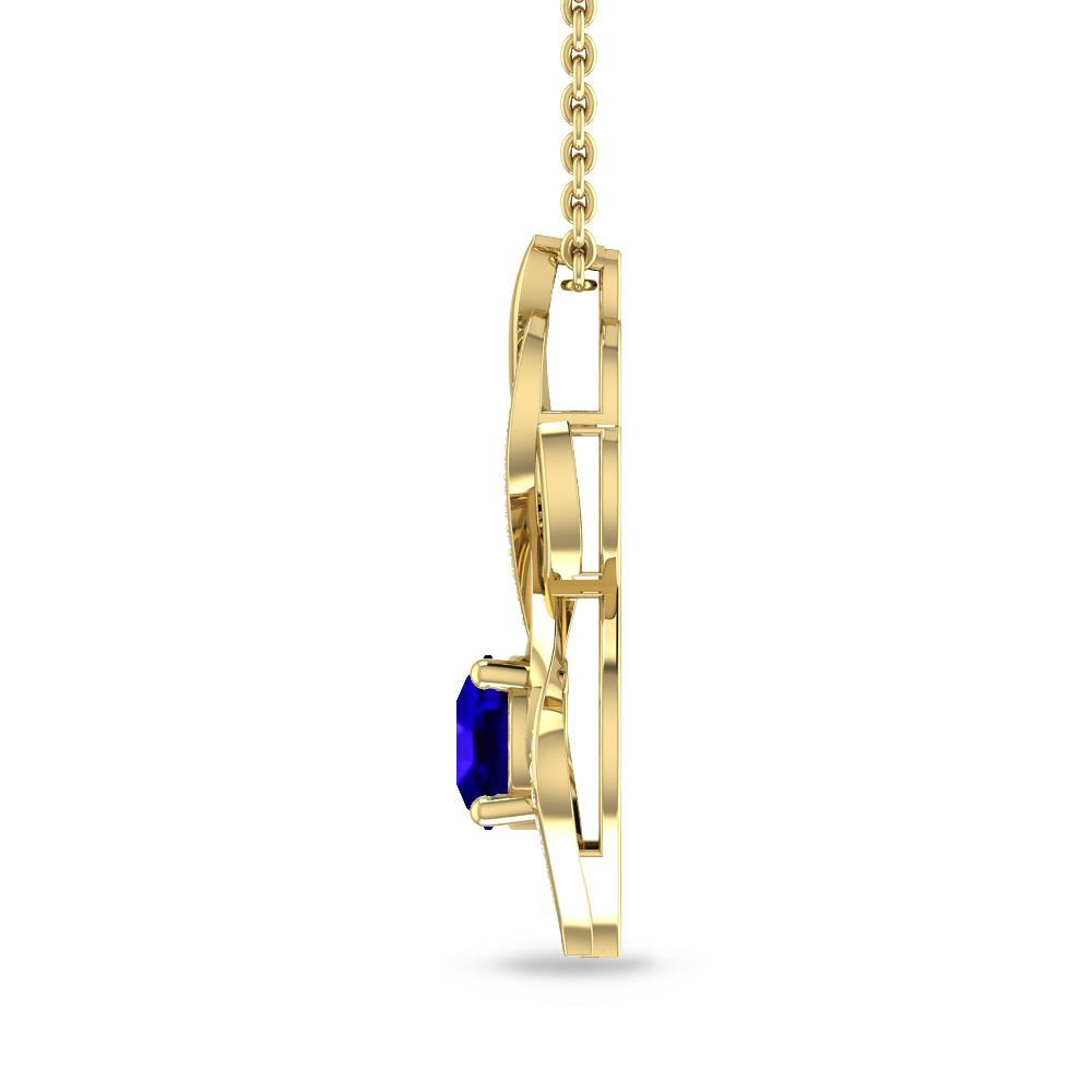 Yellow Gold - Tanzanite