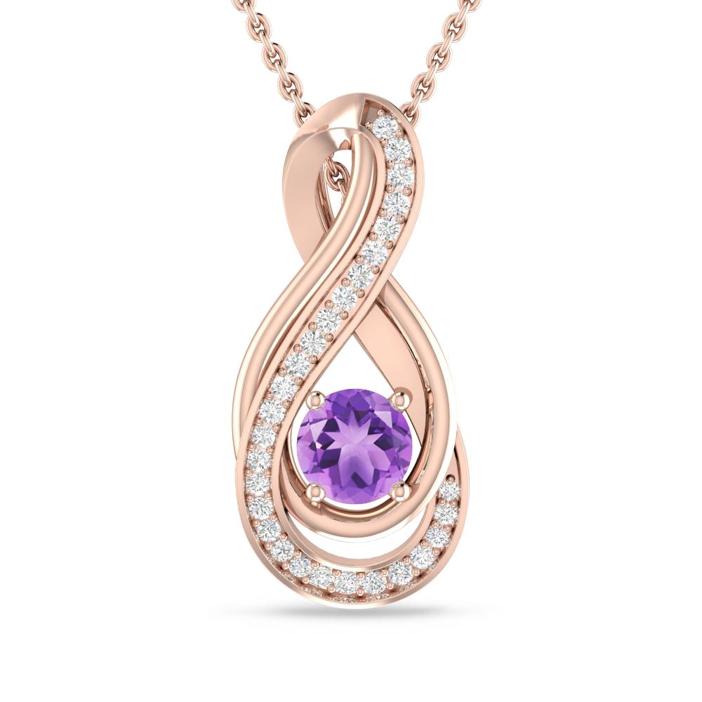 Rose Gold - Amethyst