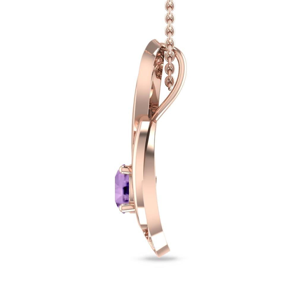 Rose Gold - Amethyst