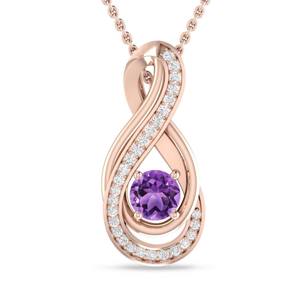 Rose Gold - Amethyst