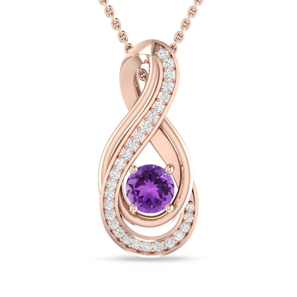 Rose Gold - Amethyst