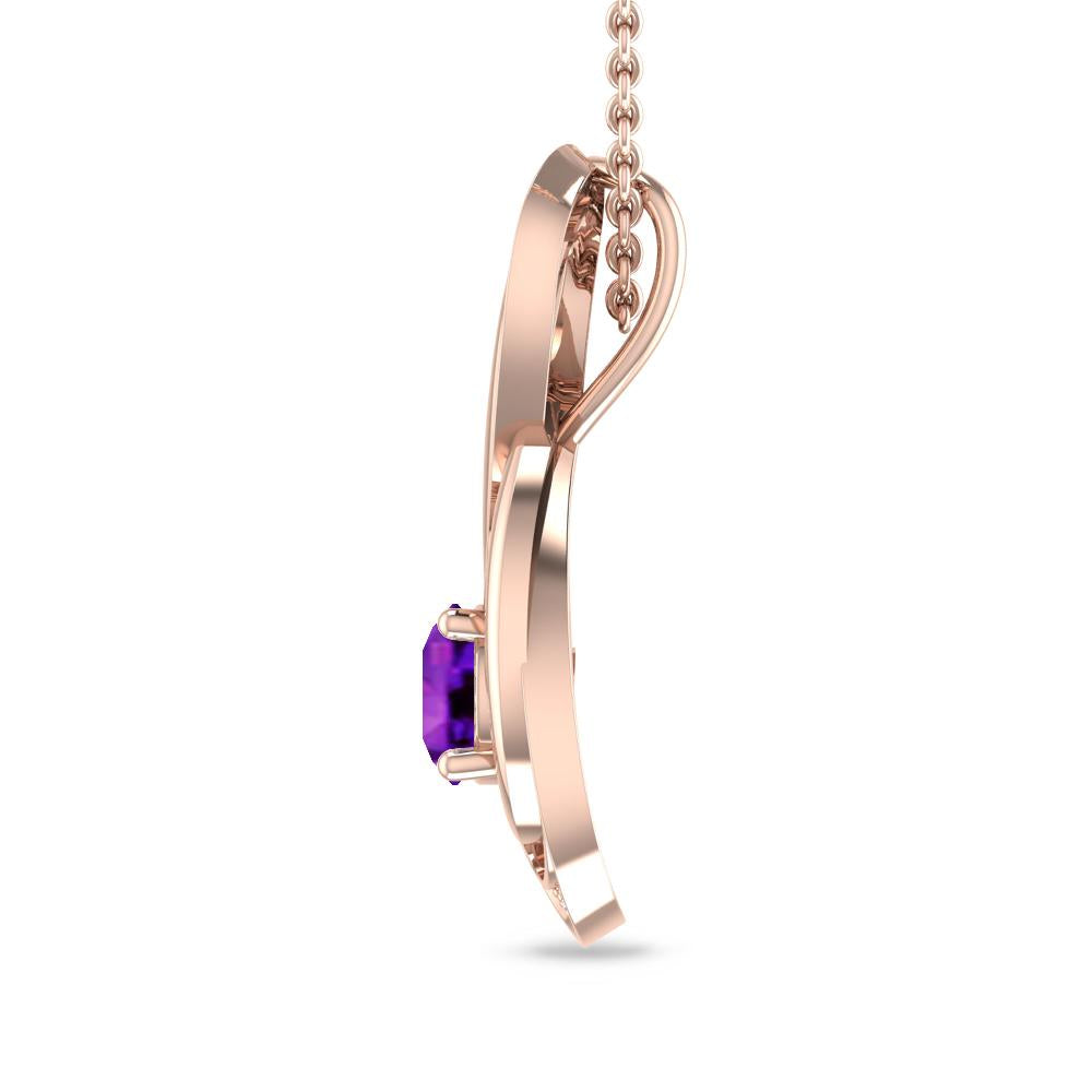 Rose Gold - Amethyst