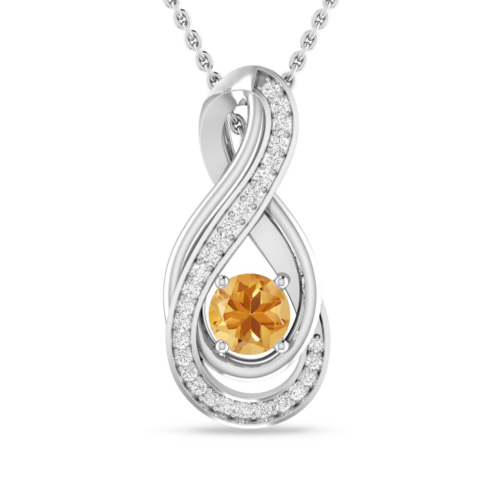 White Gold - Citrine