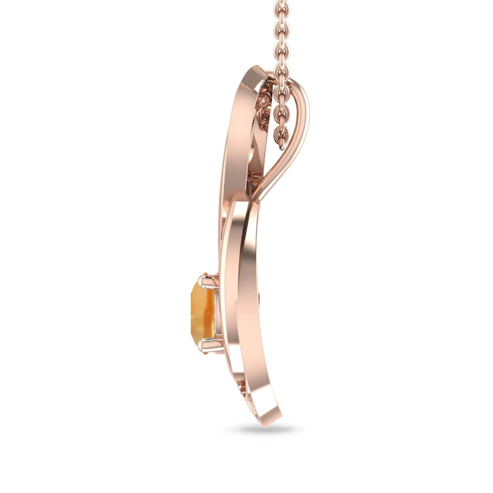 Rose Gold - Citrine