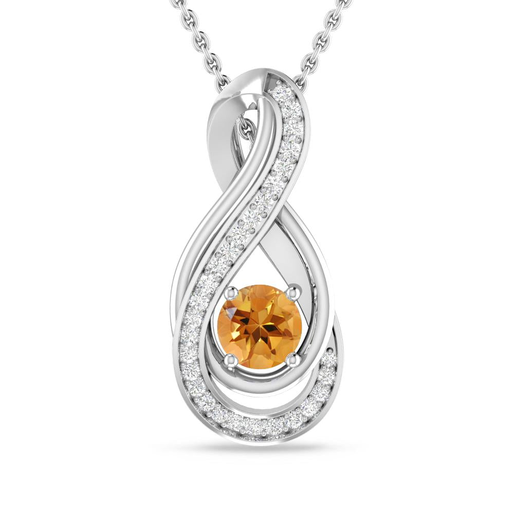 White Gold - Citrine