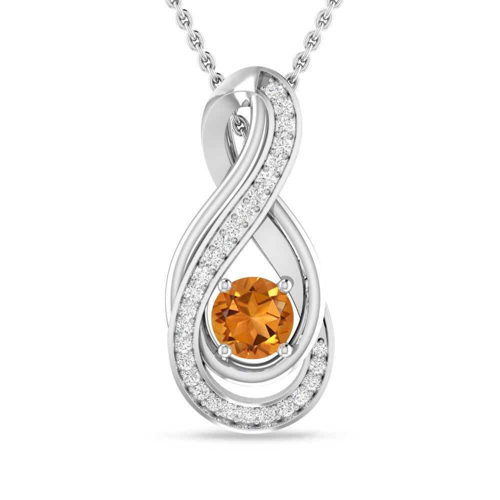 White Gold - Citrine